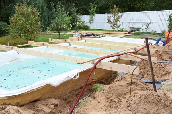 Fiberglass Pool Building - Fiberglass Pool Building Beaumont, California